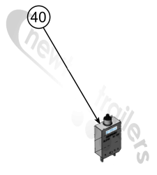 1805517 Shurco 9000 Thermal Overcurrent Reset Switch Shur-co