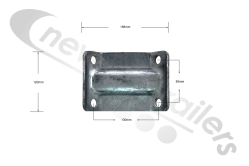 30167027 Knapen HDX Type 30 Under Run Rear Bumper Support