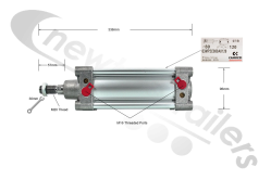 KBF Lock KBF Air Operated Door Lock Cylinder
