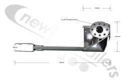 BDICO01122 Knapen Powersheet Upper Arm Right Closing CCW