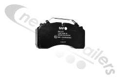 3.057.0084.00 SAF Brake Pads (Wabco) 22.5 - DS22