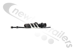 13-0322-281 Aspoeck ASS3 Connector 3 Male Plug Female Pin Black - Kit including boots