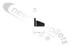 30149701 Knapen Combination Hydraulic Rear Door Lock Cam