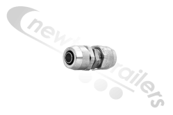7119 Fitting Connector Straight Push Fit Air Pipe 18mm OD