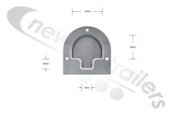 F-111601600 STAS Bumper /Underrun Bar End Cap From 2024 (OS and NS)