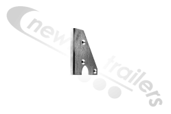 CAPL0041/42 LH Wilcox Tailgate Hinge Alloy Block Left Hand Longer Style 130mm