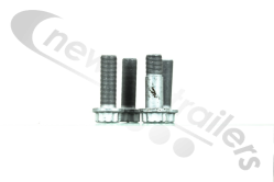 UNCSFAX0032 Universal Components SAF Caliper Bolt kit