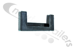 51110423 Alcan End Cap for Rear Aluminium Bumper Bar (1 Pair)