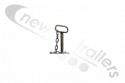 F-108488801 STAS Under Run Securing Pin with Chain