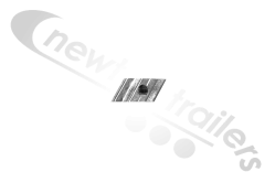STAS 195M Side Guard Rail Nut
