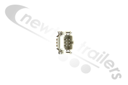 291395 PM on Board Vishay Front Mount Male Wiring Block