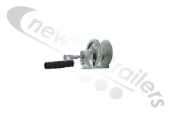 20-HADR-24 WINCH AND HANDLE Dawbarn Cover Sheet Front & Side Winch Drive Ratchet and Handle