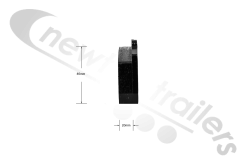 N1001884 SAF Brake Pads (Knorr Bremse ) SB7 -  SN7 22.5" Disc / 22.5" Caliper - With Caliper Fitting Kit