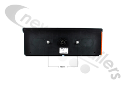 25-6000-507 Aspoeck Tail Lamp EUROPOINT II - L/H Lamp With 7 Pin Connector Plug