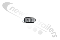 31-7707-107 Aspoeck Front Marker Light White Unipoint ASS3 0.5 meter lead - Used in the headboard lower position