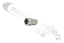 ANV16F Hydraulic Coupling Quick Release 1" Female A Series ISO With 1" BSP Female Fitting