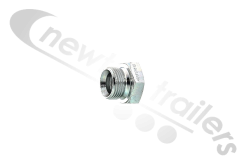 4B1612 Hydraulic Coupling Adaptor Or Reducer Bush Coupling 1" inch Male BSP To 3/4" inch BSP Female Used On Moving Floor coupling