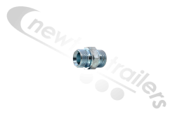 1BP1616 Hydraulic Coupling Adaptor Or Reducer 1" Male BSP to 1" Male BSP