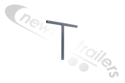 20-HADR-03 T BAR HANDLE Cover Sheet Winding Handle