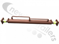 10423501 Keith Walking Floor® Cylinder Assembly 3.0 Inch JIC X-Over Running Floor II
