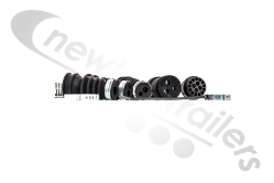 13-1720-005 Aspoeck Wiring Plug ASS3 17 Female Pins - Repair kit