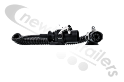 660073.5/2 EBS Coil / Suzie ISO7638 3.5 Mts - Colour Black With Fitted EBS 7 Pin Plug's