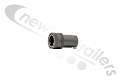 ANV34F Hydraulic Coupling Quick Release 3/4" Female A Series ISO With 3/4" BSP Female Fitting