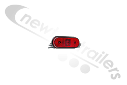 31-7804-057 Aspoeck Unipoint Rear Red Marker Lamp With 3.5m P&R Connection Cable