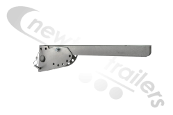 ASGK990/560AGV Side Rail / Guard Hinged Leg - Pre-Assembled With Pin & Wire Assembly 560/595mm Overall Length