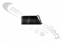 23-strap-24 Dawbarn Cover Sheet Side Strap - Short Pole Strap With Eyelet For Clearspan and Storm Straps
