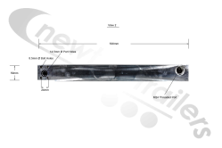 7157001 Cargo Floor CF500 SL1 Rear Common Rail For SL1 System