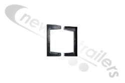 15-5394-014 PROTECTION CAPS/ENDS For Aluminium Rear Bumper (1 Pair)