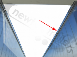 BALPR00022 Top Rail Profile For Trailers With Moving Headboard UK Offside Or Right Hand L=13468mm