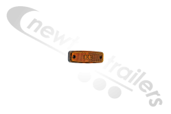 890/23/08 Rubbolite Marker Lamp - Side Amber LED with Superseal Plug