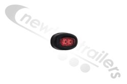 850/02/04  Rubbolite Rear Marker Lamp - Red LED With 2 Pins Superseal Plug