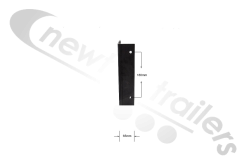 30106027  Knapen Tool Box - Chassis Mount Tool Box Support Left