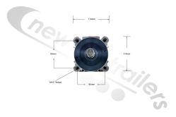 2901000160ZP Watertight Door Autogate Leakproof Rear Door Mechanism John L Turner MK 2 Auto Gate - Air Locking Cylinder