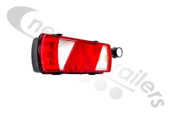 25-2920-407 Aspoeck Tail Lamp EcoFlex II - R/H With 7 Pin Connector & LED Superpoint III Outline Marker