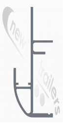 5001504 Kraker Front Bulkhead Lower Profile - 2325mm