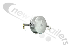 Dust Cap 4 inch alu Dust Cap 4 Inch For Blowing Trailers