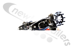 B9-22K01 Axle SAF Complete Replacement Axle B9-22K01 with Hubs, Discs, Calipers, Shocks, Air Bags and T16/24 Chambers ID1-SBK2243