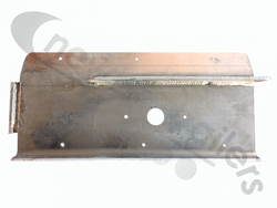 F114206-02 + F801140-01 Fruehauf Offside Right Hand Aluminium Light Bracket - 309mm