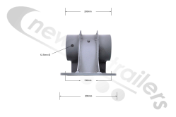 M-18003403 Stas Rear Tipper Hinge