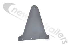 60AWF-000069-02-A Titan Anti Sail Bracket Assembly Suits 36" Long UK Mud Flaps