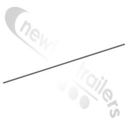 BJU 1080 Fruehauf Rear Tailboard Grain Hatch Rack & Pinion - Bar Only