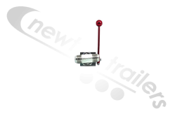 84802604 Keith Walking Floor, RFII - Ball Valve Assembly - Electric On/Off - with Handle and Tees