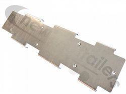 BDICO51065  Knapen 5th Wheel Steel Rubbing Plate For Twin Run Up Plate - Old Style