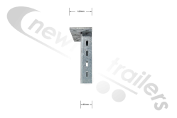 30129462 Knapen NEXT Variable Bumper Bracket - Right - Type 2,3