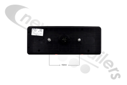 25-7400-507 Aspoeck Tail Lamp Europoint III (3) (Bulb/ LED Version)- R/H With ASS2.1 - 6 Pin Connector