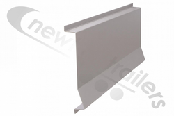 30130576 Knapen NEXT plate Side guard alu Infill L=2135 Fits Next generation trailers